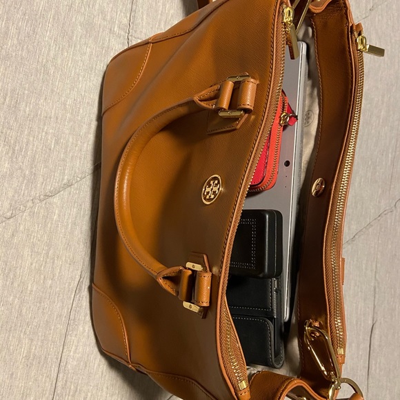 Vintage Tory Burch Leather Bag - Picture 4 of 6